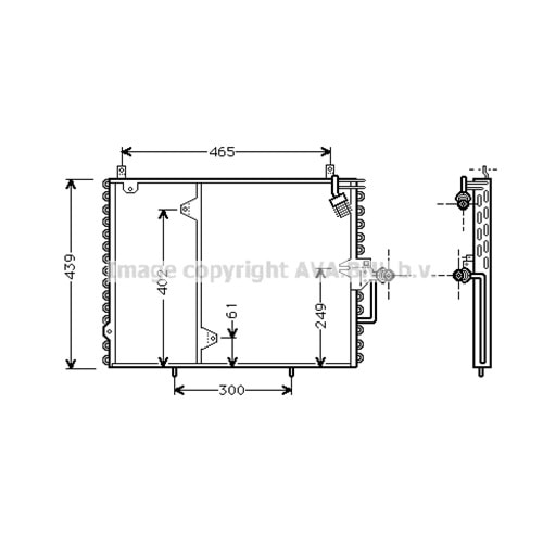 MB RADYATÖR KLİMA W124 M111 E-CLASS