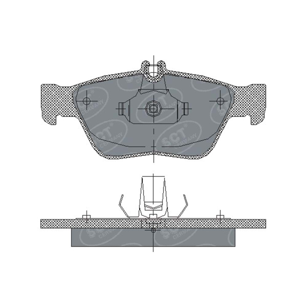 MB FREN BALATA ÖN W210