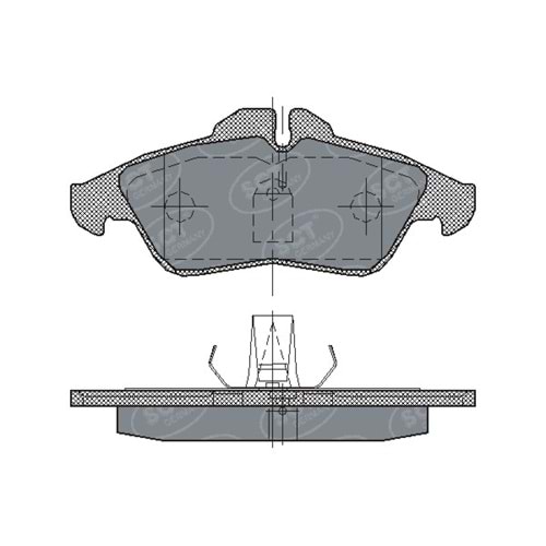 MB FREN BALATA ÖN W901 SPRINTER