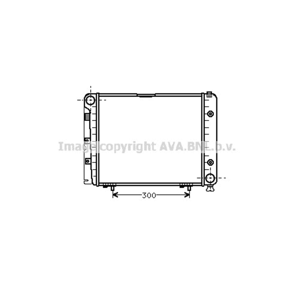 MB RADYATÖR W201 41x37 2.3E 124 230