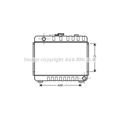 MB RADYATÖR W601 62x41 207/307 EM