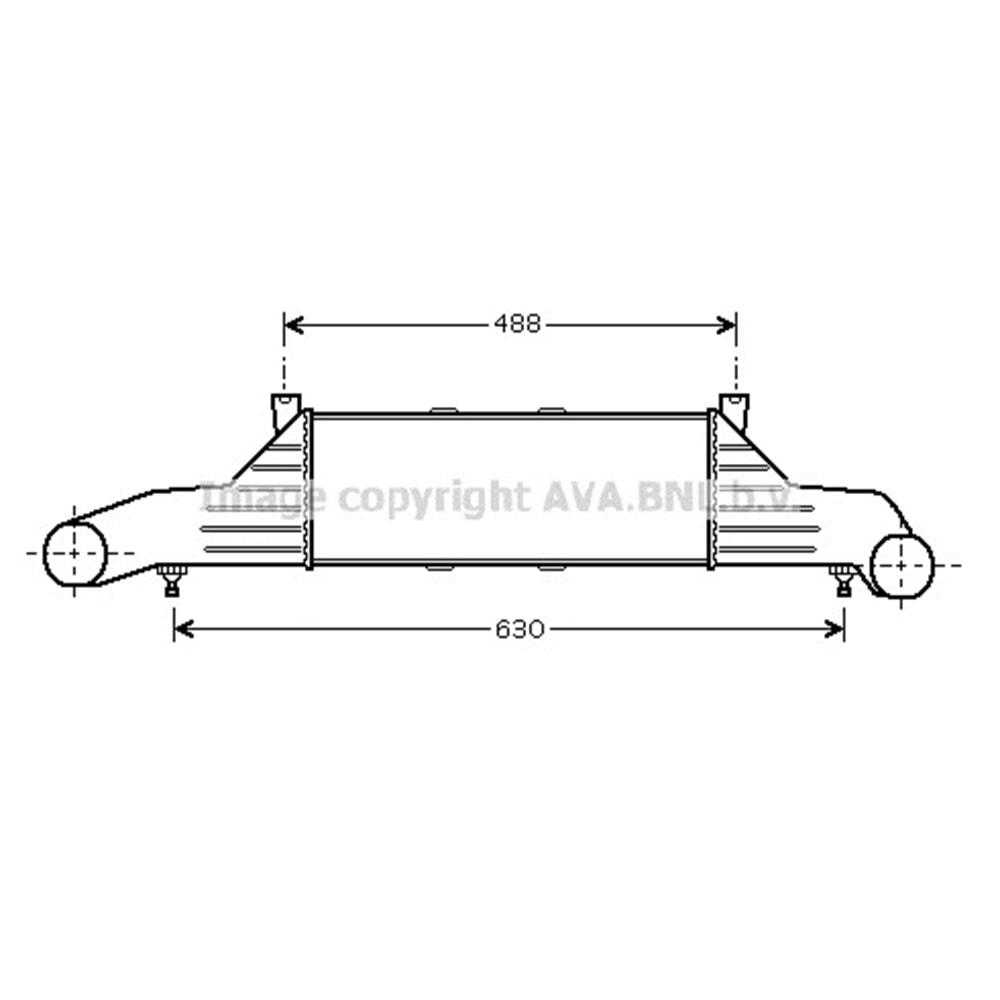 MB RADYATÖR INTERCOOLER.W202 W202 /CLK