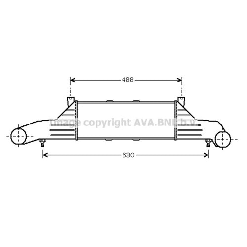 MB RADYATÖR INTERCOOLER.W202 W202 /CLK