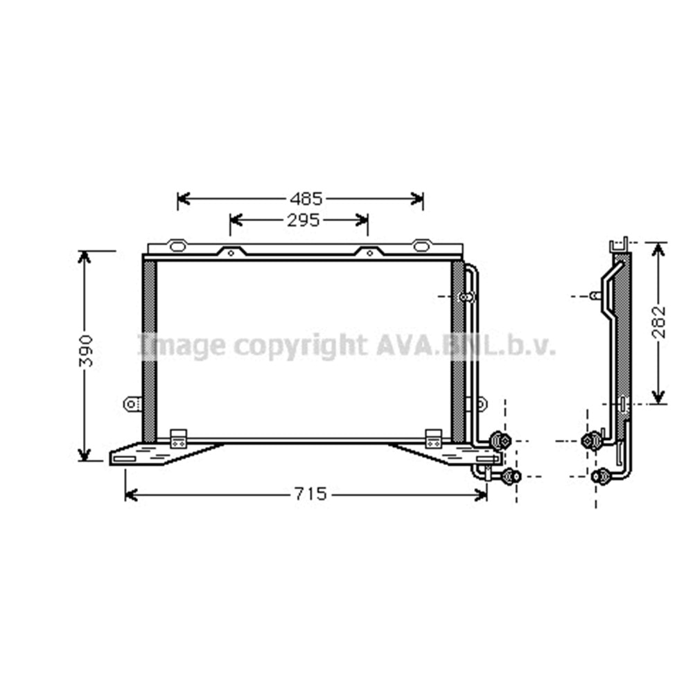 MB RADYATÖR KLİMA W210 E250 300D T