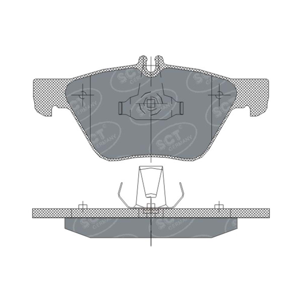 MB FREN BALATA ÖN W210 BÜYÜK