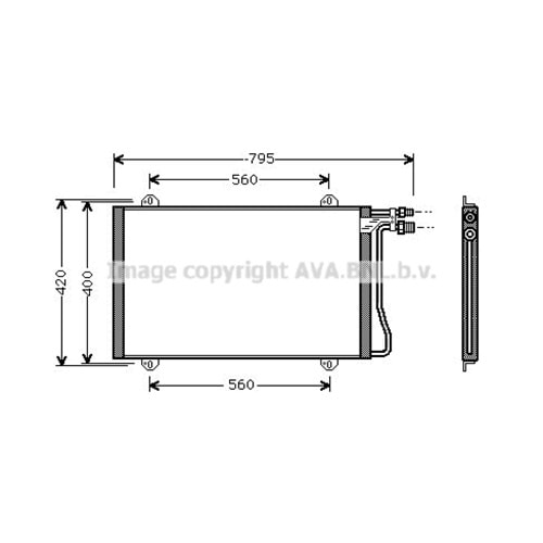MB RADYATÖR KLİMA W901 SPRINTER