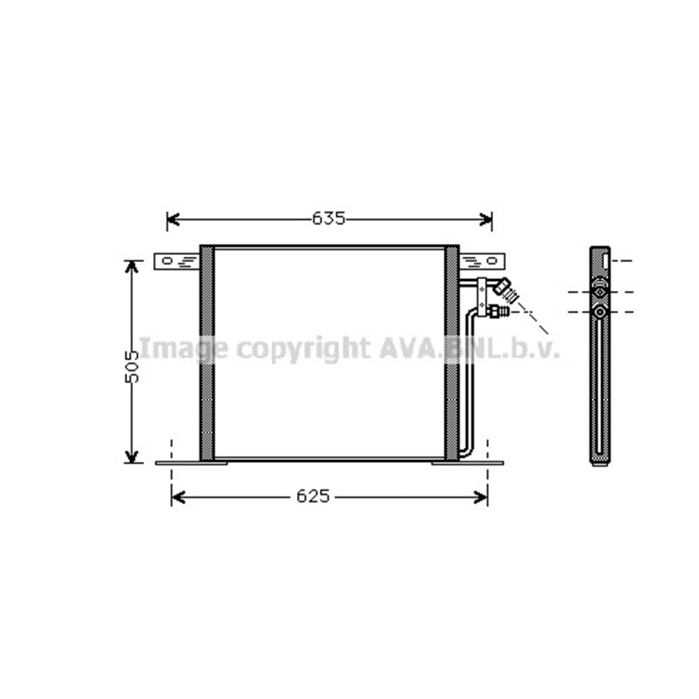 MB RADYATÖR KLİMA W638 CDI