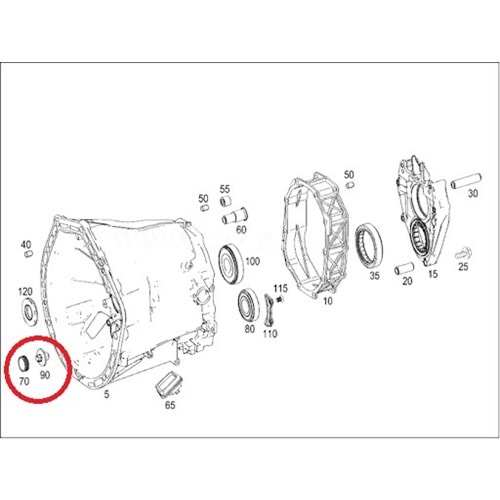 MB TAPA ŞANZIMAN HAVZER 42mm W203 W202 W211