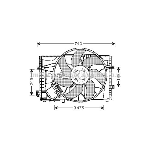 MB DAVLUMBAZ RAD.FANLI W203 W209
