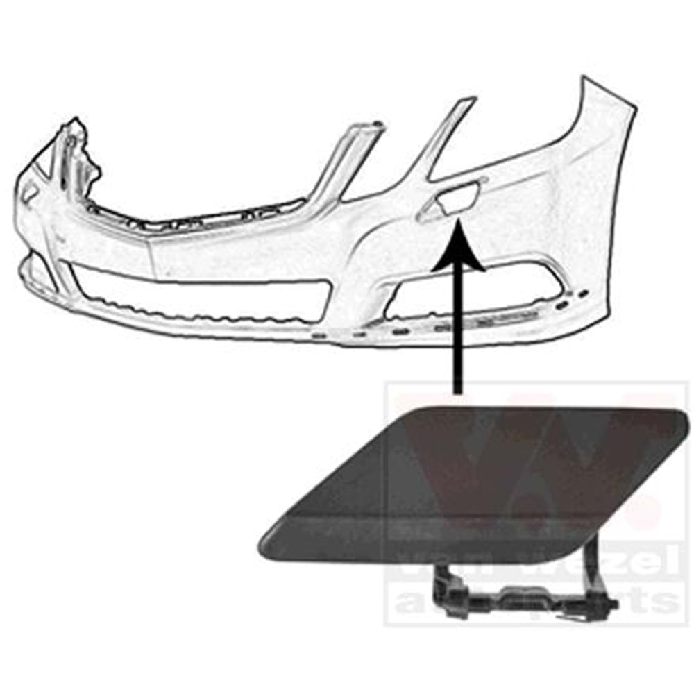 MB TAMPON ÖN FİSKİYE FAR KAPAK SAĞ W212