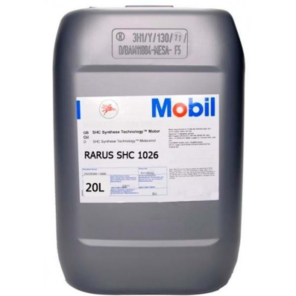 MOBIL RARUS SHC 1026 20LT