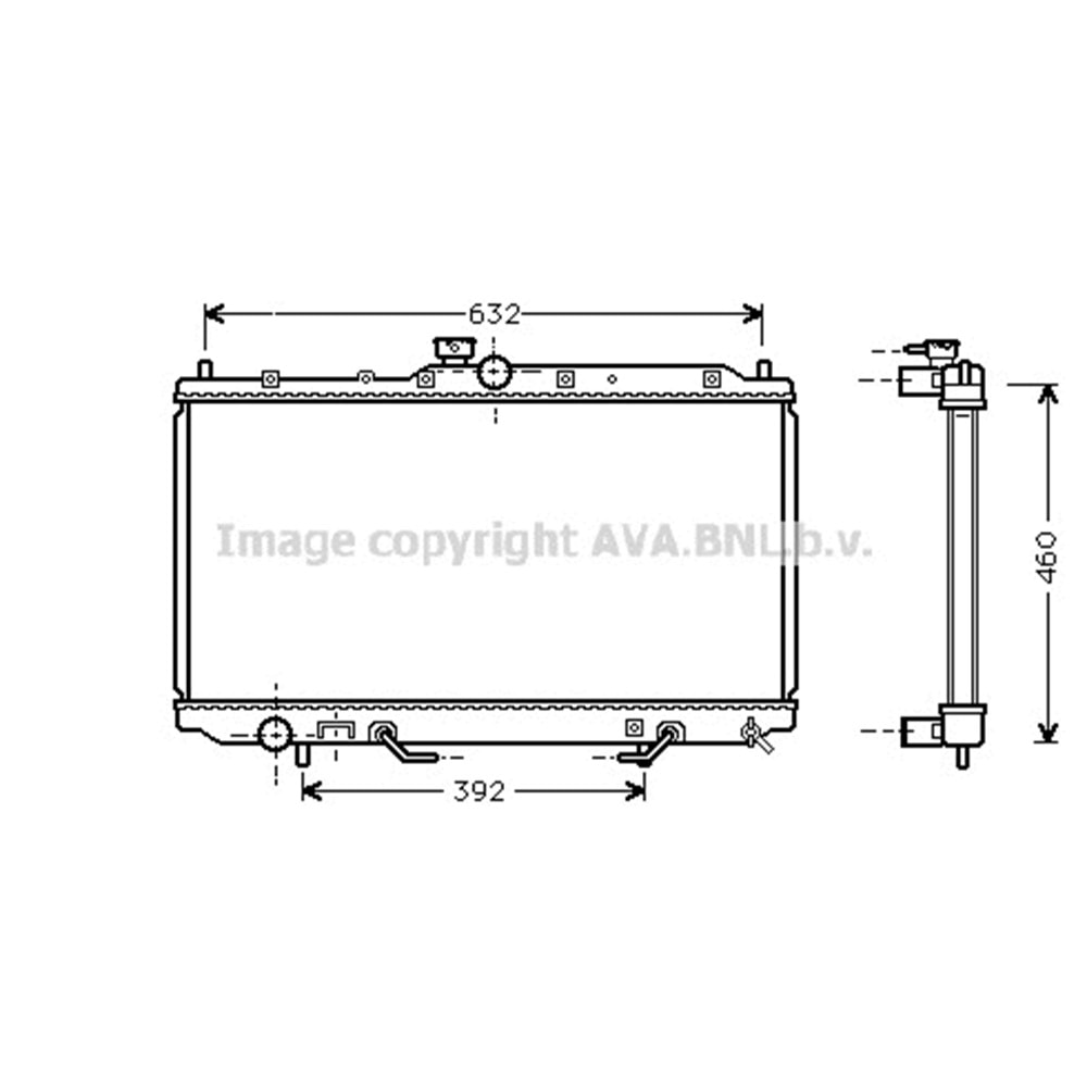MIT RADYATÖR 665x402 CARISM 95-06