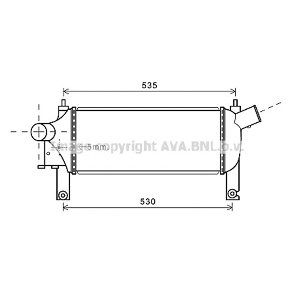 NIS RADYATÖR INTERCOOL NAVARA 25dCİ