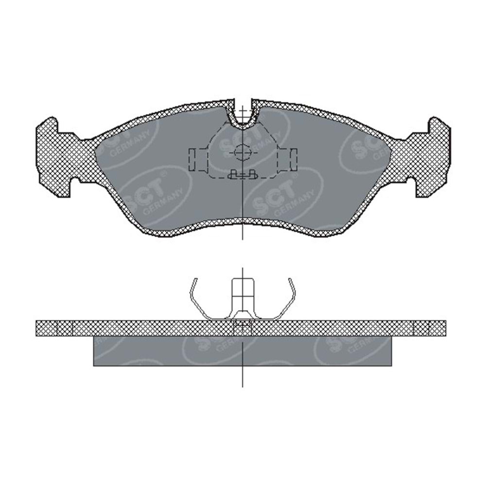 OPEL FREN BALATA ÖN ASTRA F VECTRA A