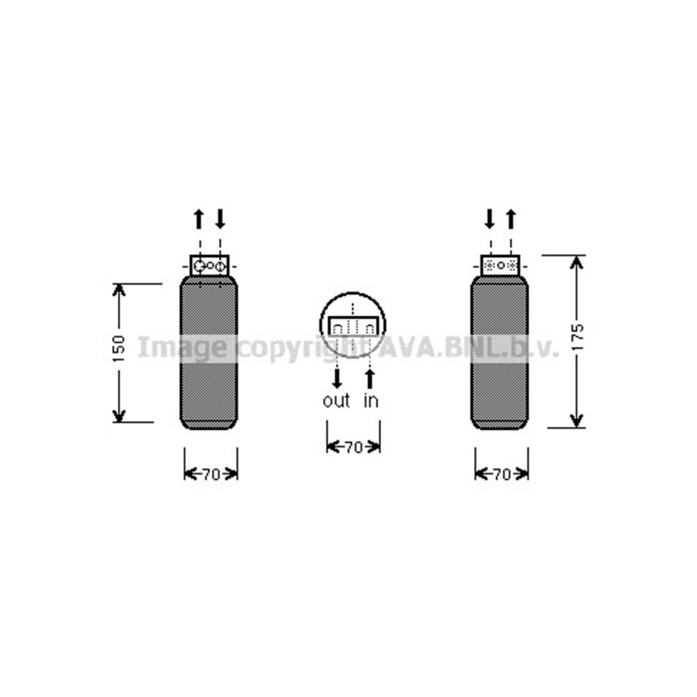 OPEL KLİMA TÜBÜ VECTRA B
