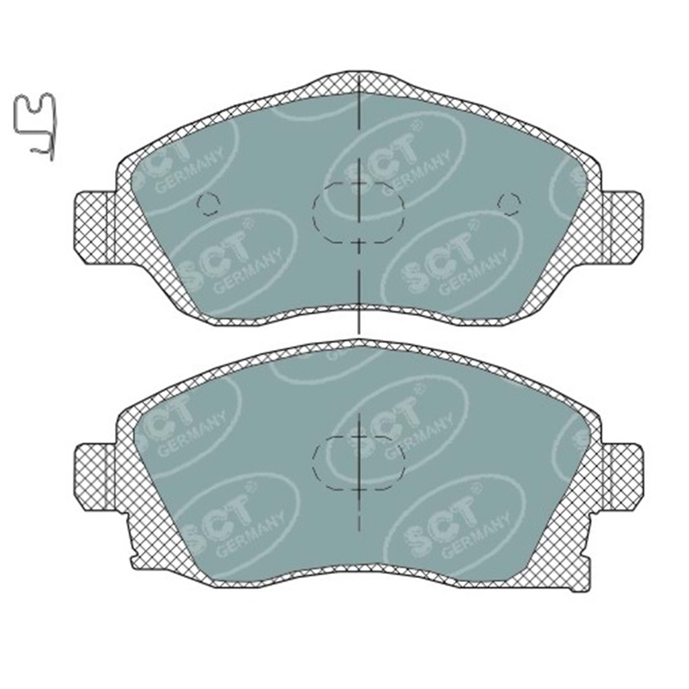 OPEL FREN BALATA ÖN CORSA C
