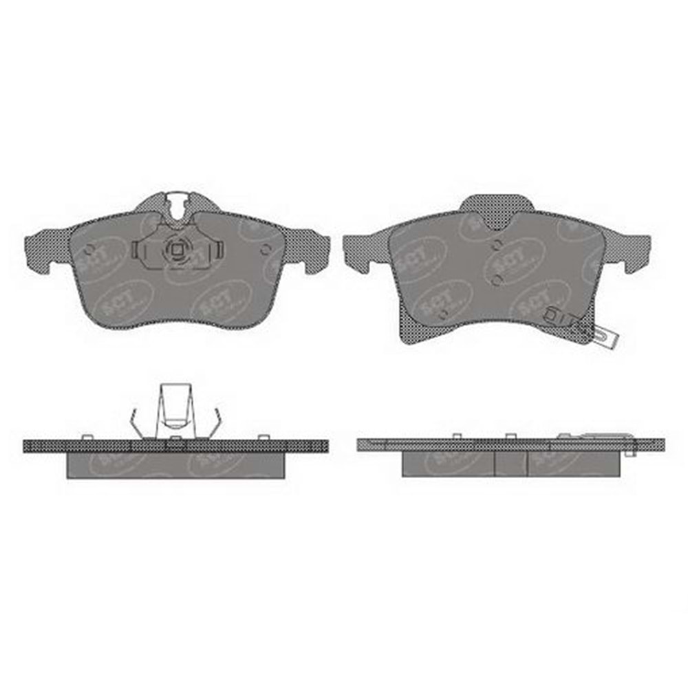 OPEL FREN BALATA ÖN ASTRA H ZAFIRA