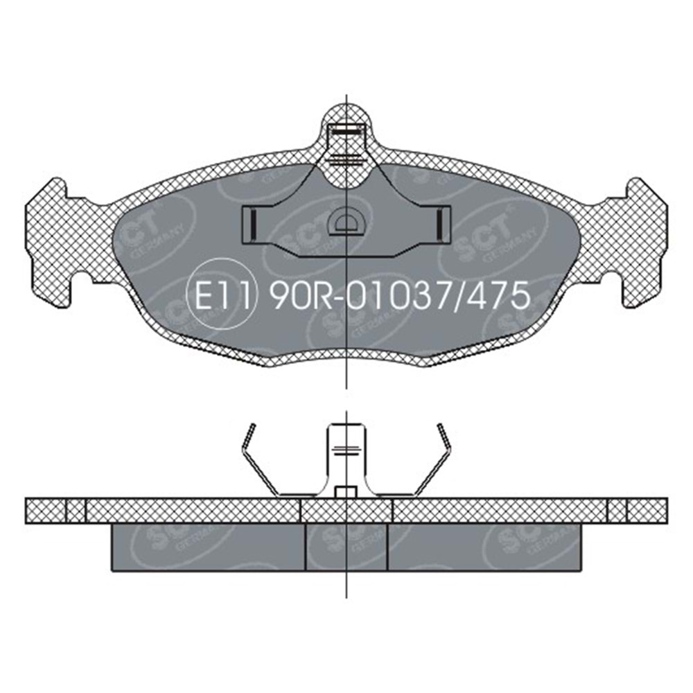OPEL FREN BALATA ÖN CORSA A