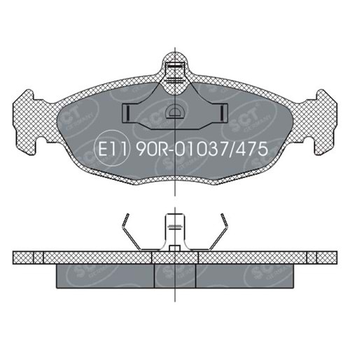 OPEL FREN BALATA ÖN CORSA A
