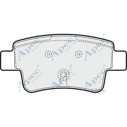 OPEL FREN BALATA ARKA CORSA C