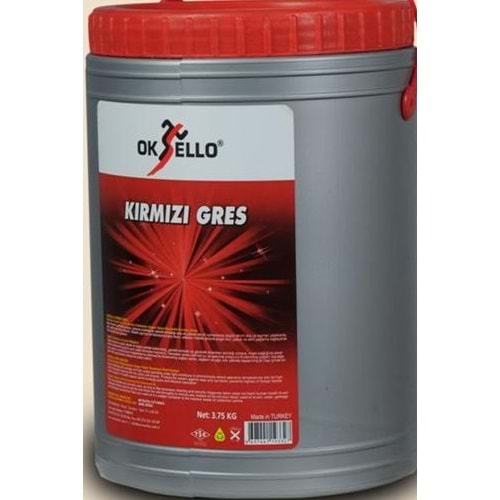 OKSELLO RUBBER RED GREASE 15KG