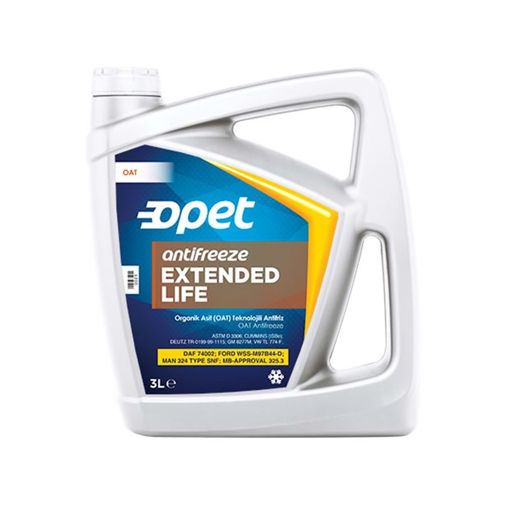 OPET EXTENDED LIFE ANTIFRIZ 3 LT
