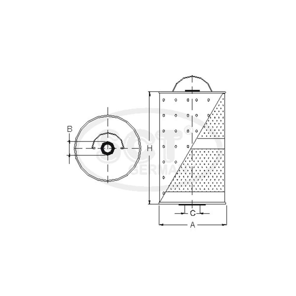 FİLTRE YAĞ ELEMAN MERCD 115D
