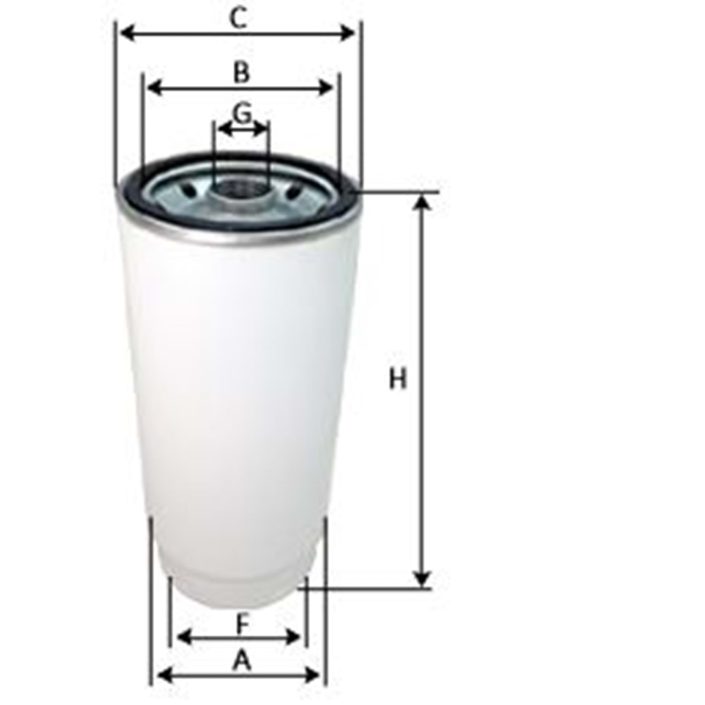 FİLTRE MAZOT ATOM KOMATSU CAT