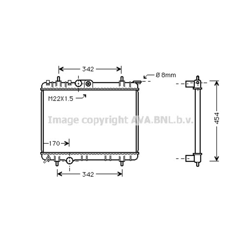 PGT RADYATÖR 380x550 PGT 206 14İ