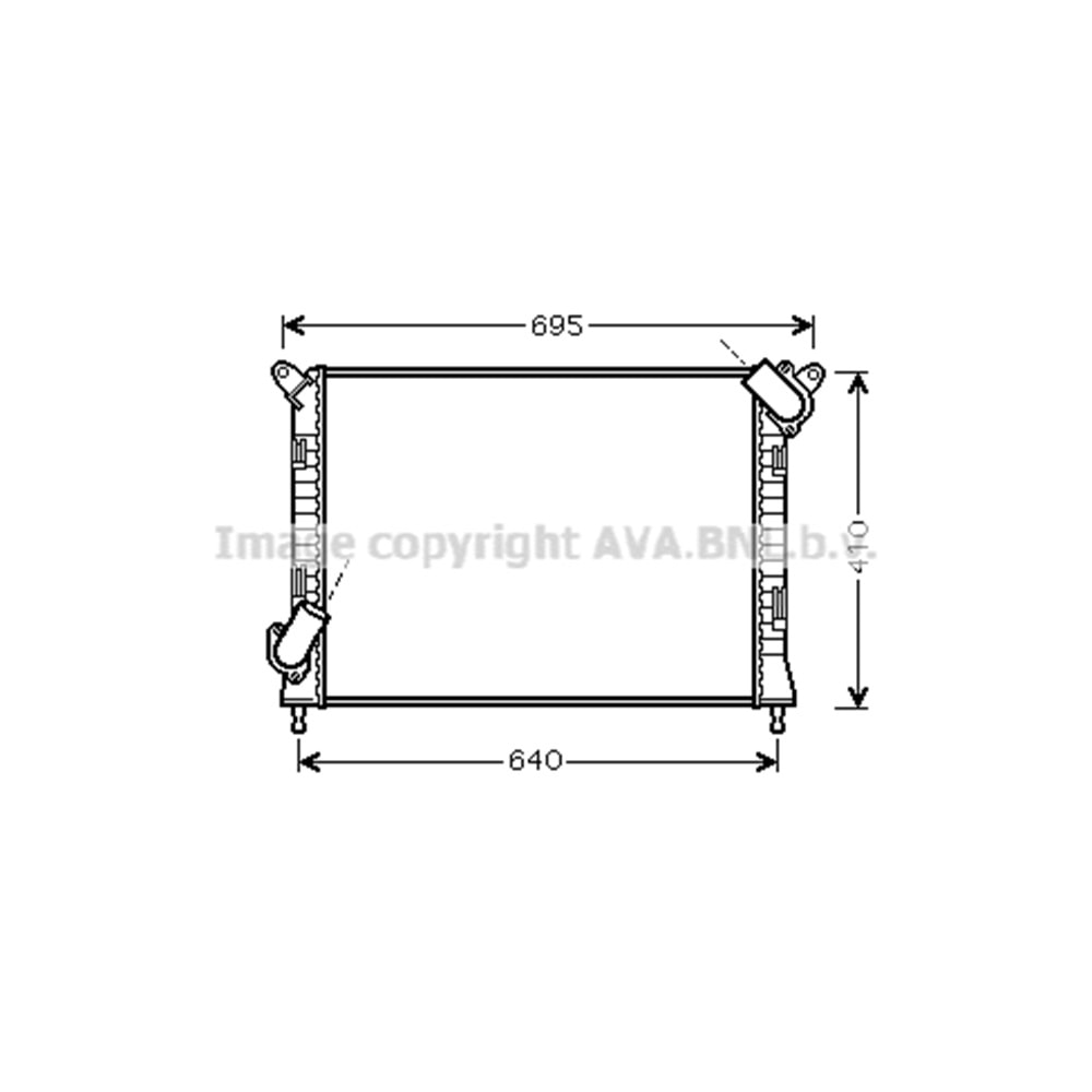 MINI RADYATÖR 577x397 COOPER S