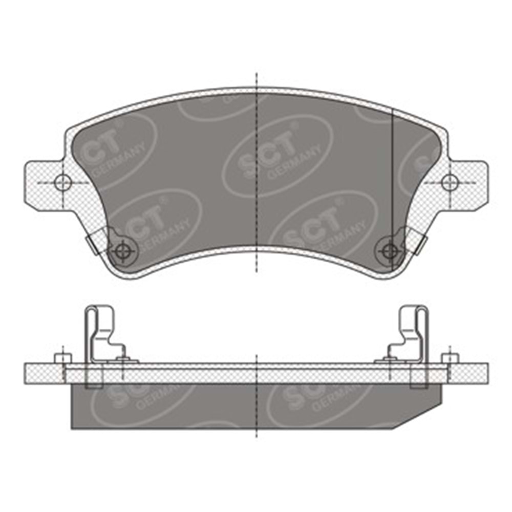TOYOTA FREN BALATA ÖN COROLLA 01+