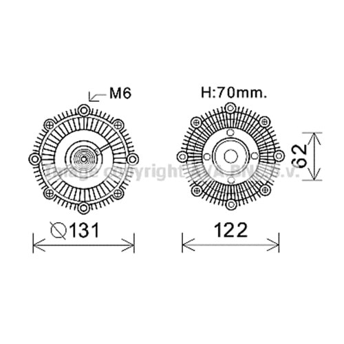 TOYOTA TERMİK HILUX 2.4
