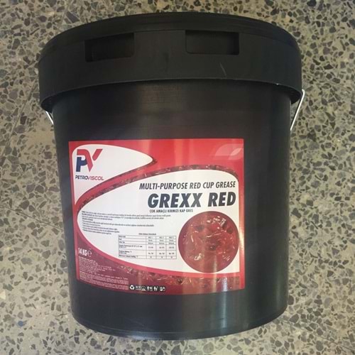 VISCOL GREXX RED 3 4KG