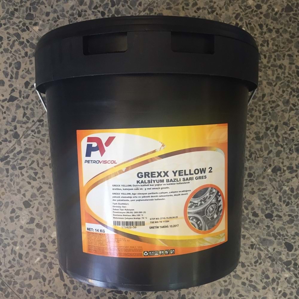 VISCOL GREXX YELLOW 2 4KG